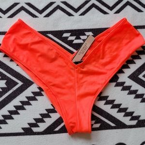 Sexxxy neon orange panty